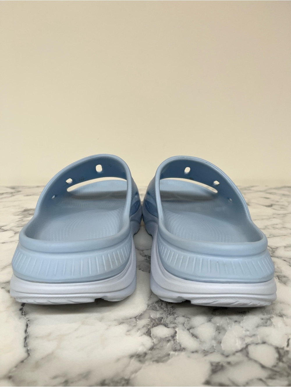 Hoka Ora recovery slide 3 Pastel Blue Woman’s Size 8 - Picture 5 of 9